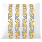 22K Gold Diagnol Cut Bangles - Set of 2